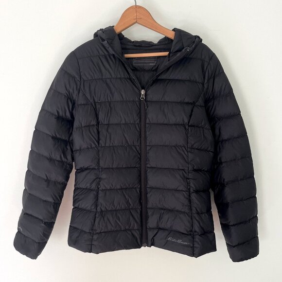 Eddie Bauer Hooded Down Jacket - Picture 1 of 7